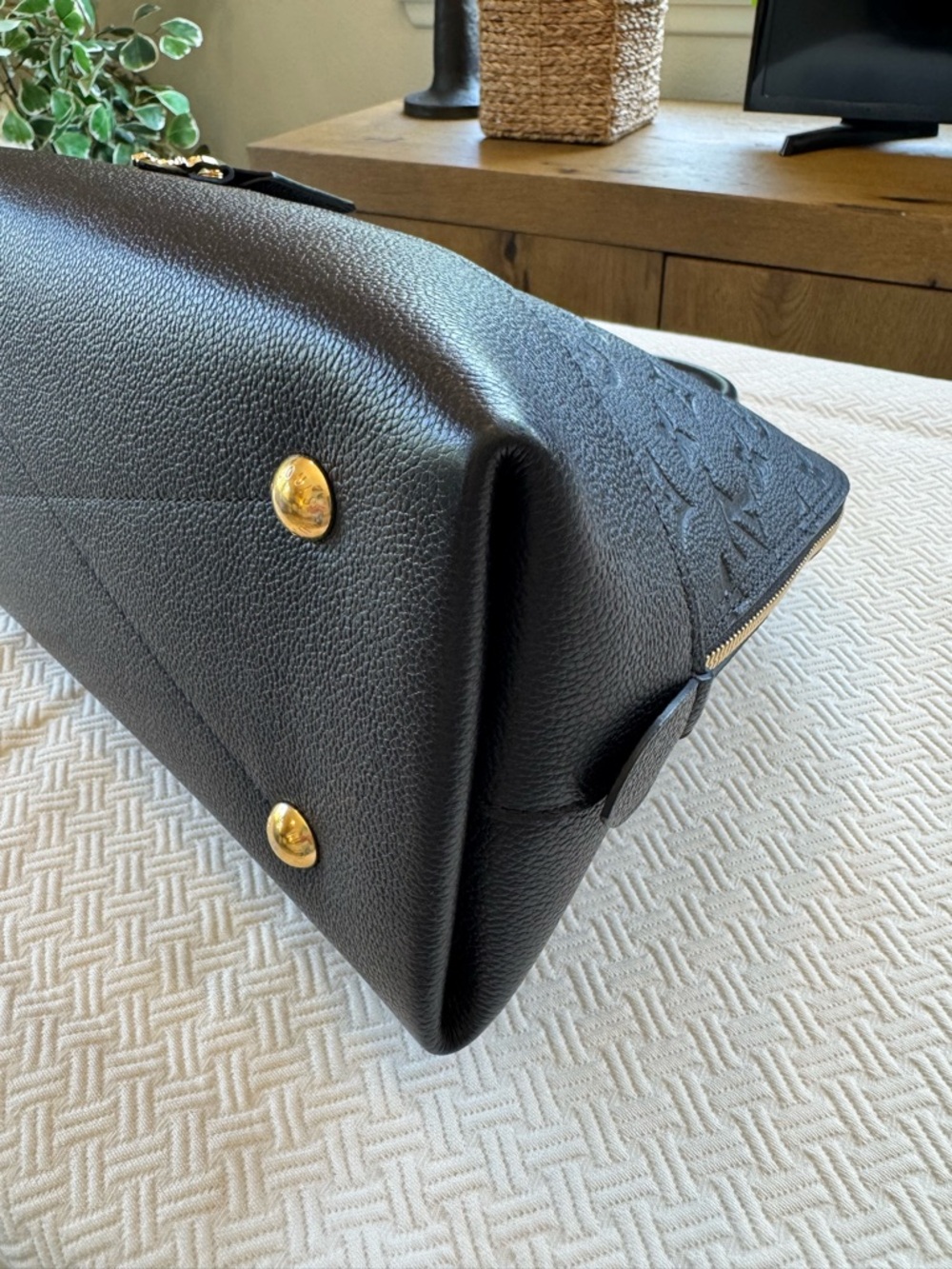 Louis Vuitton Noir Empreinte Neo Alma PM - Authentic. Excellent condition - Picture 10 of 15